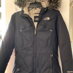 The North face long jacket north face jacket